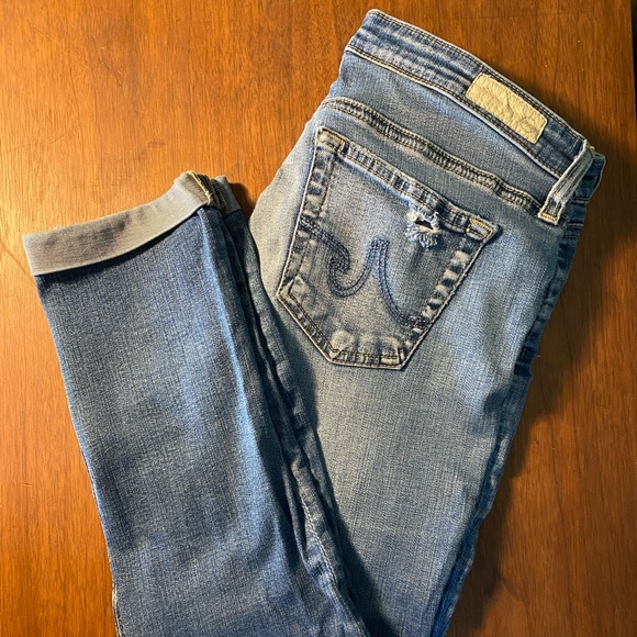 AG Distressed Skinny Jeans - Picture 8 of 8